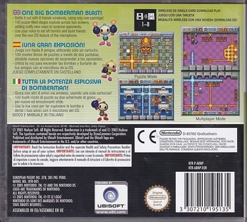 Bomberman - Nintendo DS (B Grade) (Genbrug)